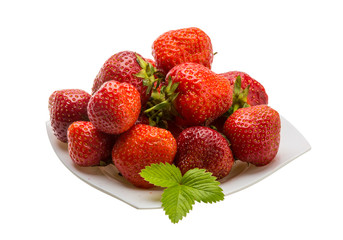 Strawberry in the bowl