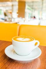 Latte coffee