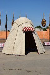 Small tent in Kazakh style © photo20ast