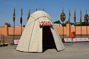 Small tent in Kazakh style © photo20ast