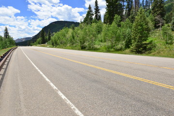 The San Juan Mountains in Colorado, United State's in July.