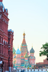 Obraz premium Moscow's Red Square at dawn
