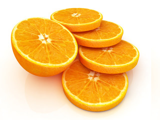 half oranges