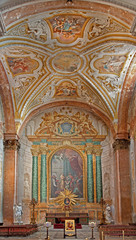 Fototapeta na wymiar Rome - Altar from Basilica santa Maria degli Angeli