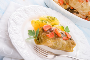 baked cabbage rolls