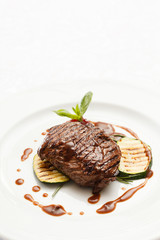 grilled steak