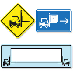forklift sign
