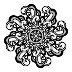 Beautiful Deco Circle (Vector), Patterned design