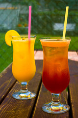 Fruit cocktail.