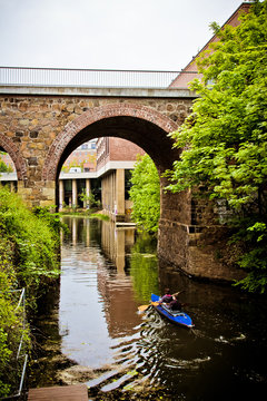 auf dem Fluss