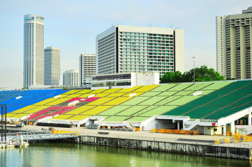 Obraz premium Marina Bay Floating Platform tribune