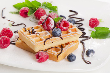 Belgian waffles