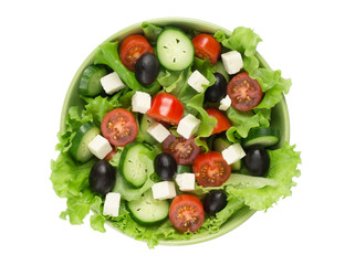 fresh vegetable salad