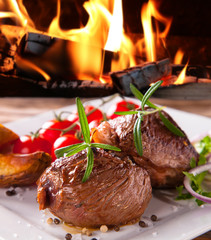 Fresh steak