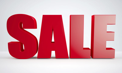 red Sale sign