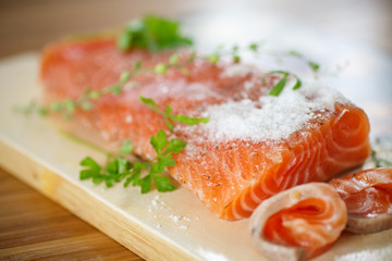 salted salmon