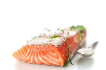 salted salmon