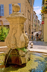 Fontaine de la place Sadi Carnot ( La Ciotat )