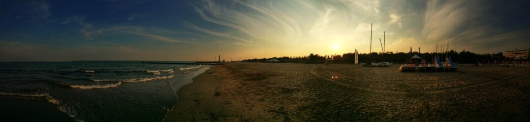 Obraz premium sunset panorama