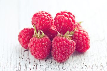 red raspberries
