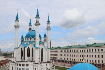 Fototapeta na wymiar Qol Sharif mosque in Kazan Kremlin