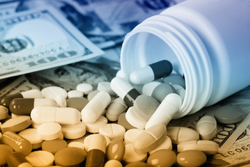 pills. medical background