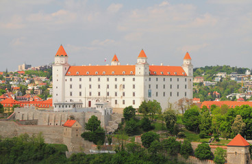 Obraz premium Ancient castle. Bratislava, Slovakia