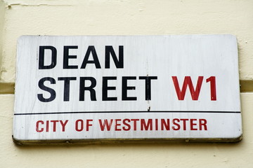 Dean Street street sign