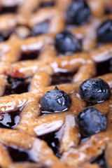 Черничный пирог