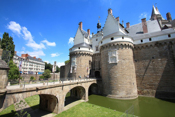 Fototapeta na wymiar France / Nantes - Château des ducs de Bretagne