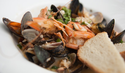 Seafood soup
