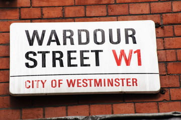 Wardour Street Sign
