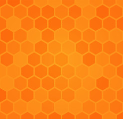 Abstract hexagonal honeycomb background