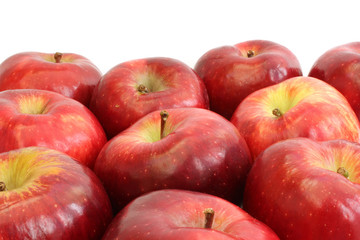Fototapeta na wymiar Juicy ripe apples