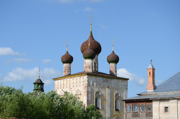 Fototapeta na wymiar Borisoglebsky Monastery in Yaroslavl region, Russia