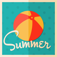 Colorful Summer Poster Design