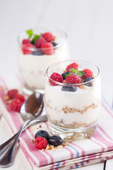 Blueberry yogurt