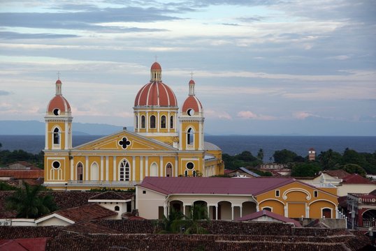 Eglise à Granada, Nicaragua