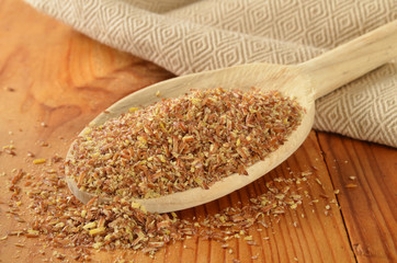 Ground flax seed