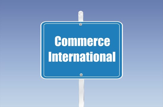 panneau commerce international