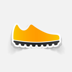 realistic design element: sneakers