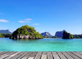 beach and tropical sea