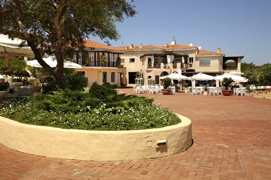 Piazzetta in Porto Cervo. Sardegna. Italia