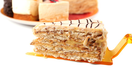 piece of cake, isolated on white © Africa Studio