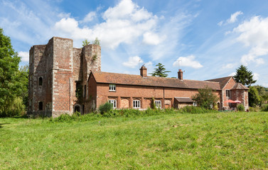 The ruins of Otford Palace, Kent, England, UK.