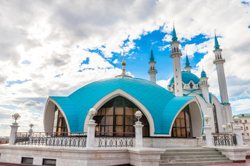 The Kul Sharif Mosque in Kazan Kremlin, Tatarstan, Russia