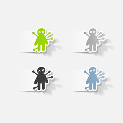 realistic design element: voodoo Doll