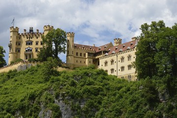Fototapeta na wymiar Schloss Hohenschwangau