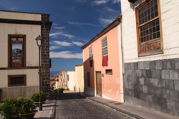 Tenerife, coin de rue de La Orotava