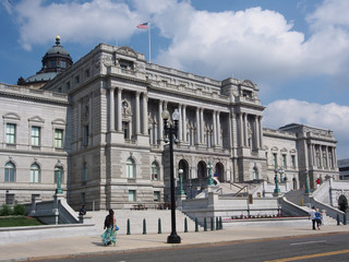 Fototapeta na wymiar Library of Congress building